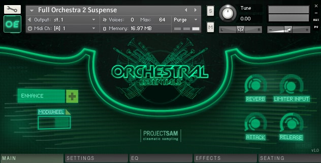 Project Sam Orchestral Essentials 1 v1.2 KONTAKT