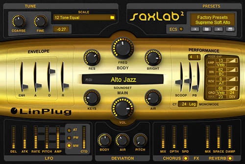 LinPlug SaxLab 2 v2.2.2 Win Mac