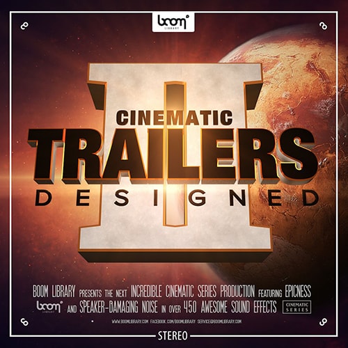 Boom Library Cinematic Trailers Designed 2 Stereo & Surround WAV