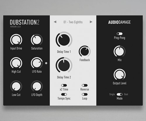 Audio Damage AD036 Dubstation 2 v2.0 Win & Mac