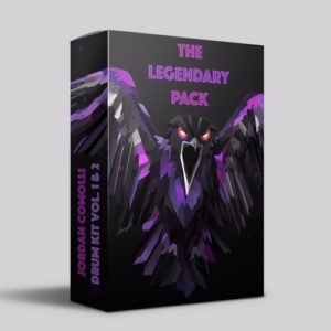 Jordan Comolli Presents: THE LEGENDARY PACK Drum Kit Vol. 1 & 2