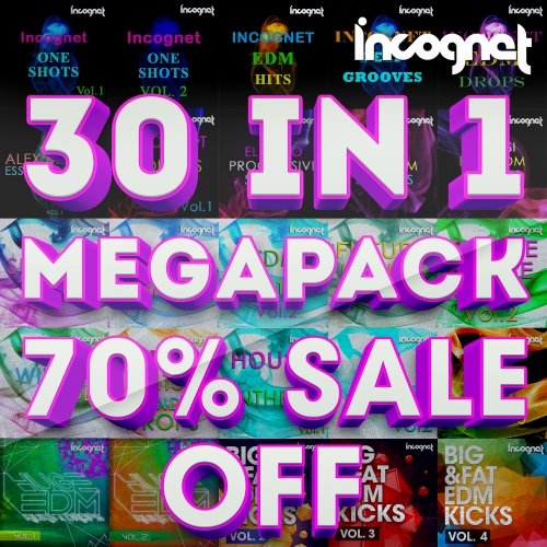 Incognet - 30 In 1! pack WAV MiDi Sylenth NI Massive Spire Presets