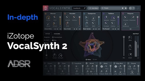 ADSR Sounds Learn How To Master VocalSynth 2 from iZotope TUTORIAL