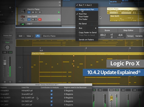 Groove3 Logic Pro X 10.4.2 Update Explained TUTORiAL-SYNTHiC4TE