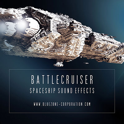 Bluezone Corporation Battlecruiser - Spaceship Sound Effects WAV
