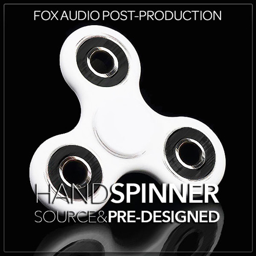 FoxAudio Hand Spinner - Source & Pre-Designed 