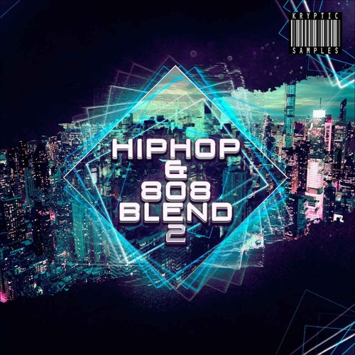 Kryptic Samples Hip Hop & 808 Blend 2 WAV MIDI