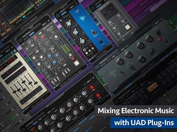 Groove3 Mixing Electronic Music with UAD Plug-Ins TUTORIAL