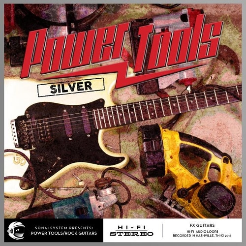 SonalSystem Power Tools Hard Rock Guitars [Silver] WAV