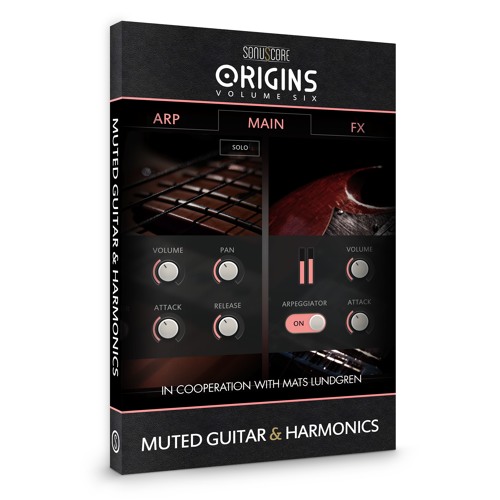 Sonuscore Origins vol. 6: Muted Guitar & Harmonics KONTAKT