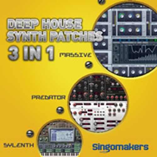Deep House Synth Patches 3 in 1 MULTIFORMAT