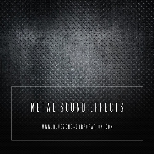 Bluezone Corporation Metal Sound Effects WAV AIFF