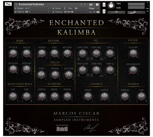 Marcos Ciscar Enchanted Kalimba KONTAKT