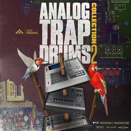 MSXII Analog Trap Drums Collection 2 WAV