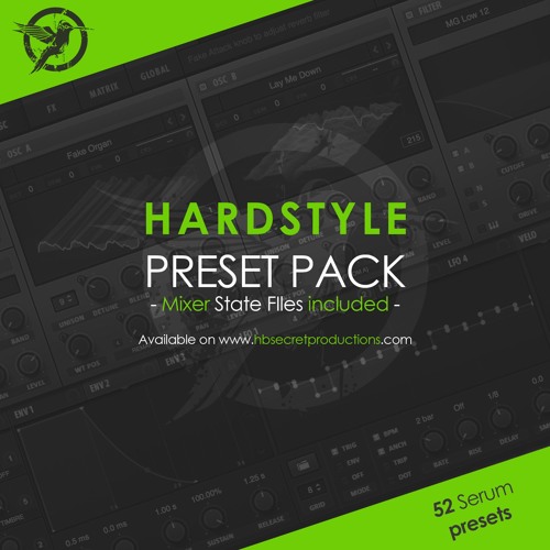 HB Secret Productions - Hardstyle Preset Pack For Serum