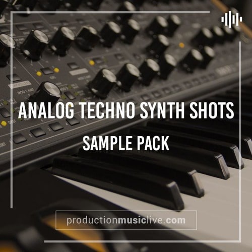 Production Music Live  Analog Techno Synth Shots Sample Pack