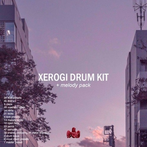XEROGI Drum Kit (with melody pack) WAV FLP