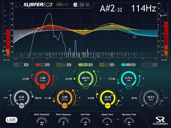 SurferEQ 2 v2.0.5 VST VST3 AAX [WIN]