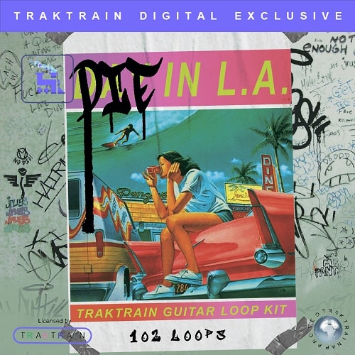 Splice "Die in L.A." - Traktrain Guitar Loop Kit WAV