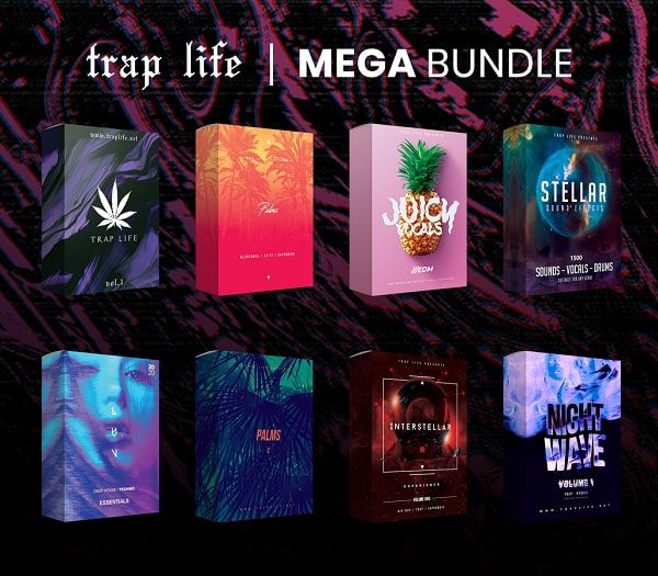 Trap Life Mega Bundle Sample Packs WAV