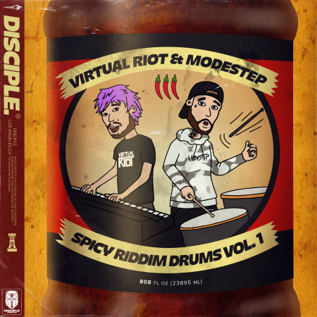 Virtual Riot x Modestep: Spicy Riddim Drums Vol.1 WAV