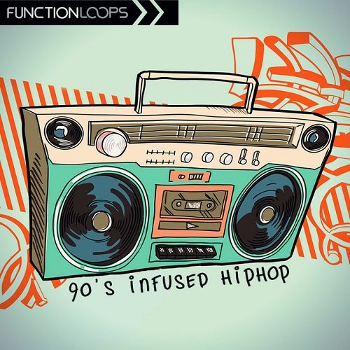 90's Infused Hiphop Sample Pack WAV MIDI