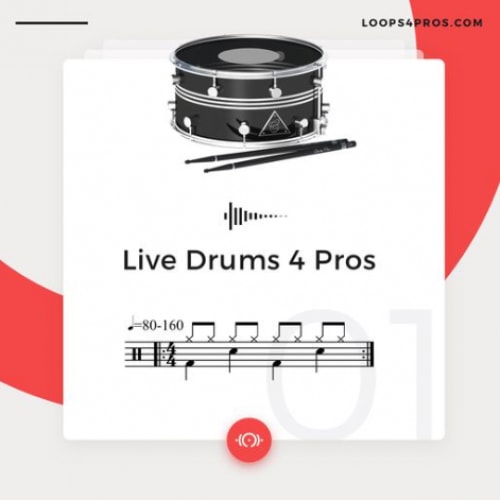 Loops 4 Pros Live Drums 4 Pros WAV