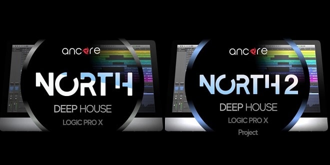 Ancore Sounds NORTH 1-2 Deep House Logic Pro X Template