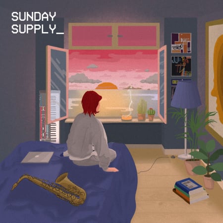 Sunday Supply Sunset Reflections - Dusty Jazz Beats WAV