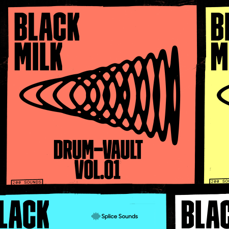 Splice Black Milk: Drum-Vault Sample Pack WAV