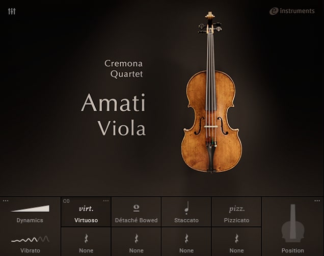 NI Amati Viola v1.0.0 Kontakt Library