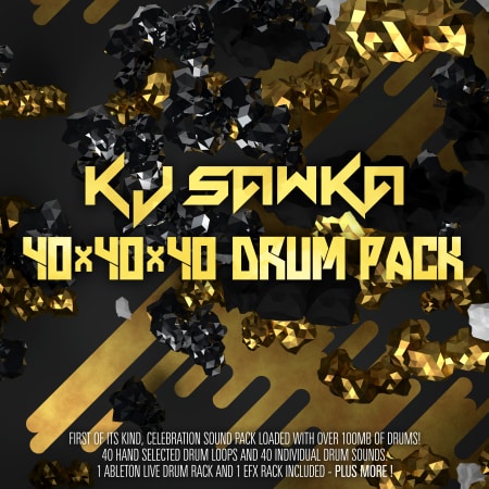 Splice KJ Sawka 40x40x40 Drum Pack WAV AIFF