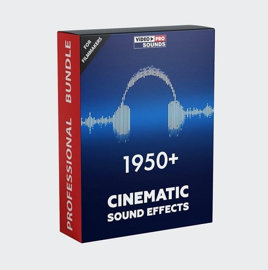 VIDEOPRO PResets 1950+ Cinematic Sound Effects WAV
