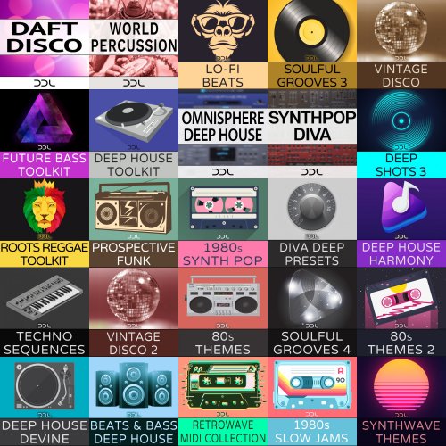 Deep Data Loops Sample Packs Collection