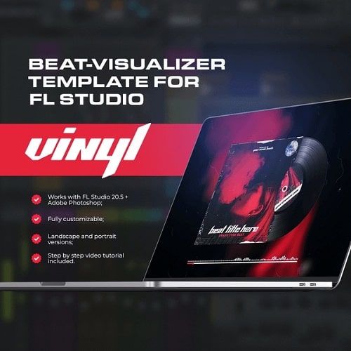Vinyl Beat - Visualizer Template For FL Studio 20.5