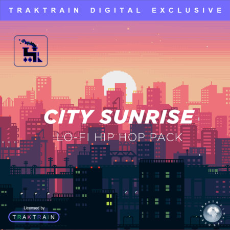 TrakTrain City Sunrise Lo-Fi Hip Hop Pack WAV