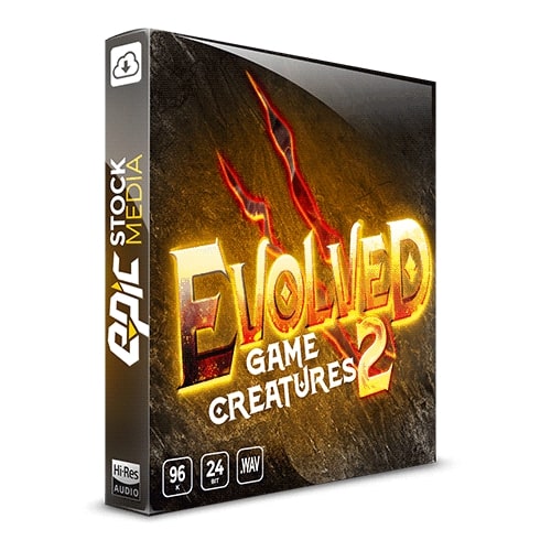 Epic Stock Media Evolved Game Creatures 2 (Monster Sound Effects Library)