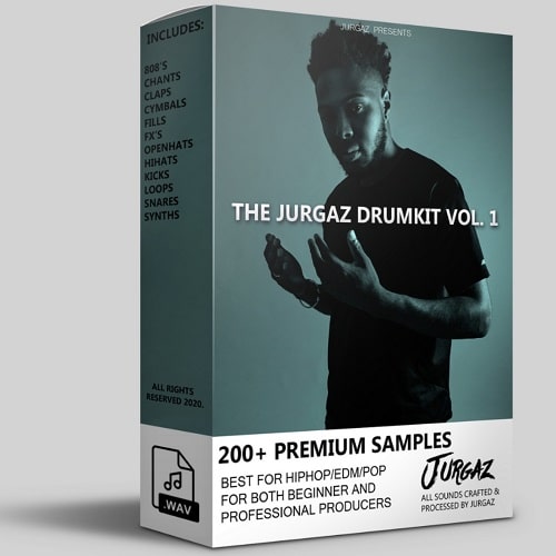JURGAZKITS The Jurgaz Drumkit Vol.1 WAV