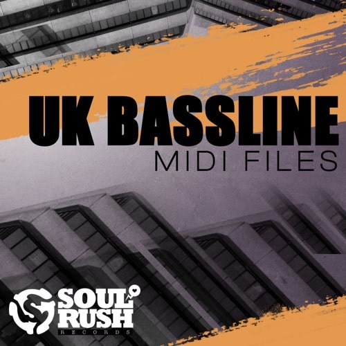 SRR UK Bassline Midi Files (WAV & MIDI)