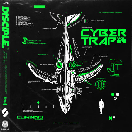 Disciple Samples Eliminate: Cyber Trap Vol. 1 WAV