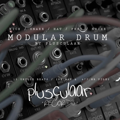 Plusculaar Modular Drum WAV