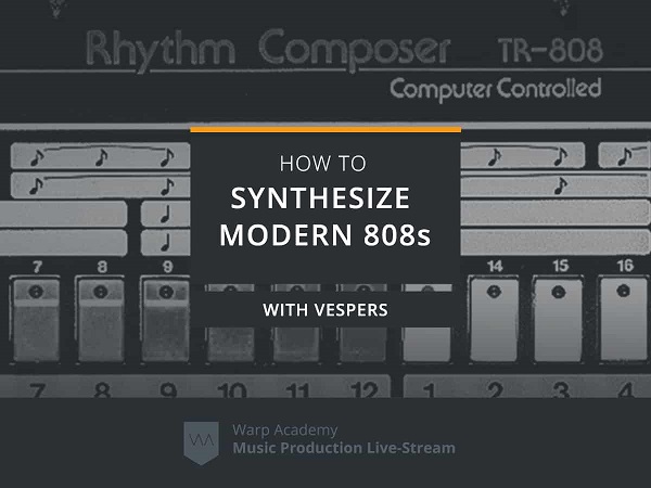 Warp Academy How To Synthesize Modern 808s TUTORIAL