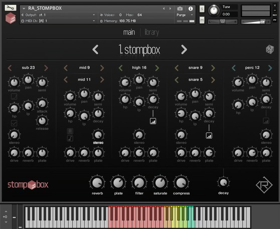 Rigid Audio Stompbox KONTAKT