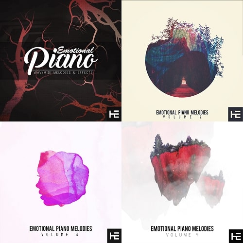 Helion Emotional Piano Melodies Bundle (Vol1-4)