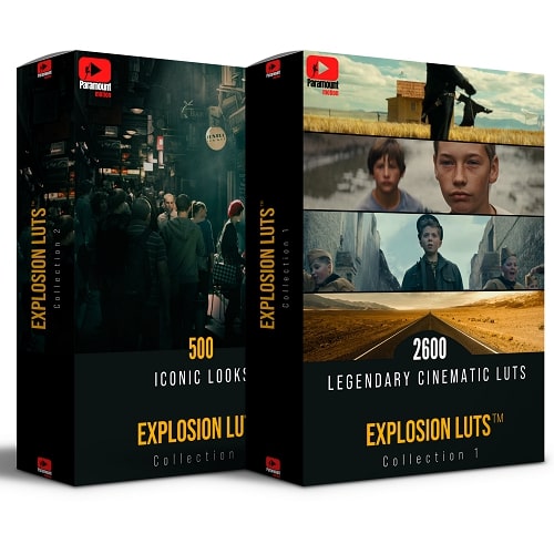 Paramount Motion Explosion LUTs Collection 1 & 2