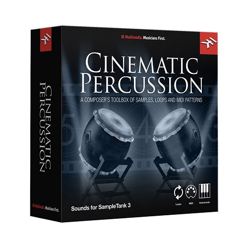 IK Multimedia Cinematic Percussion for SampleTank 3/4 WAV