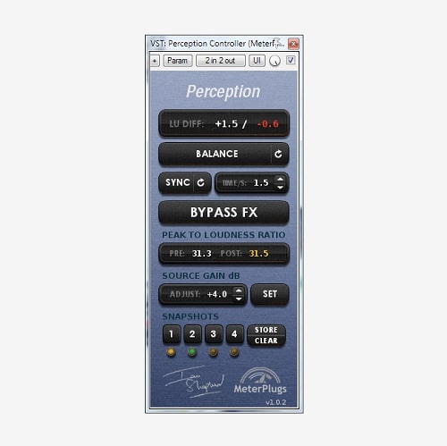 MeterPlugs Perception v1.0.27 VST2 AU AAX