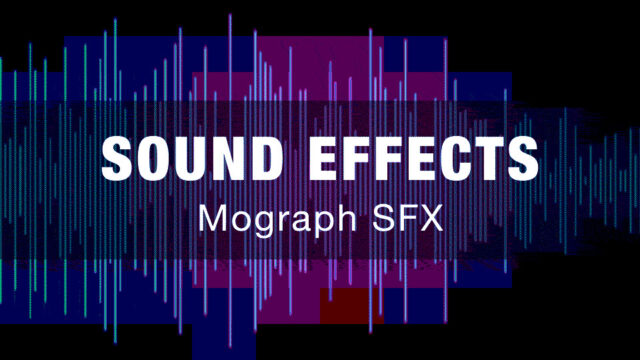 Cinema Spice Sound Effects for Mograph WAV