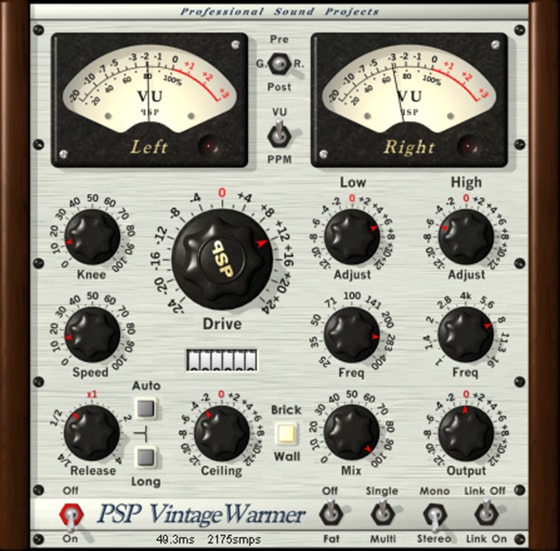 PSPaudioware PSP VintageWarmer2 v2.9.0 VST2 VST3 AAX [WIN]