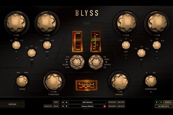 Kush Audio Blyss v1.1.0 VST2 VST3 AAX [WIN]